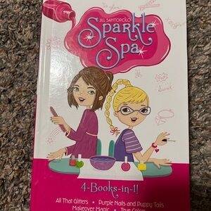 Barnes & Noble Sparkle Spa Book - Pink, White, Purple